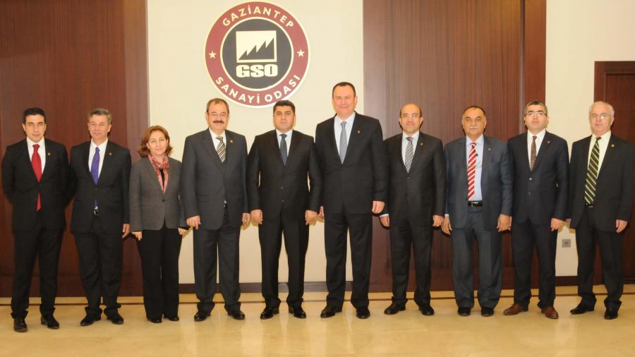 İL EMNİYET MÜDÜRÜ ALİ GEZER’DEN GSO’YA İADEYİ ZİYARET