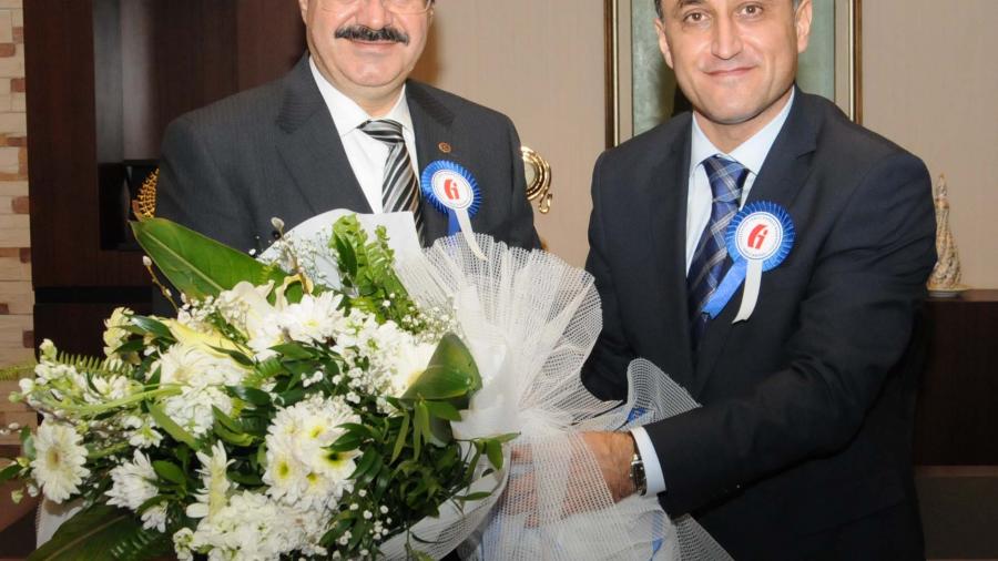 VERGİ DAİRESİ BAŞKANI EROL ÇEMBER GSO’YU ZİYARET ETTİ