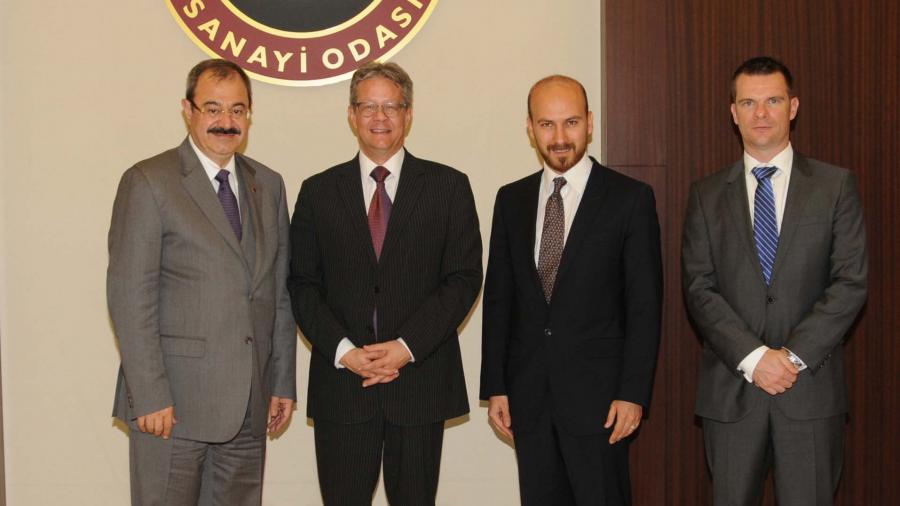 HOLLANDA’NIN ANKARA BÜYÜKELÇİSİ RON KELLER’İN GSO ZİYARETİ