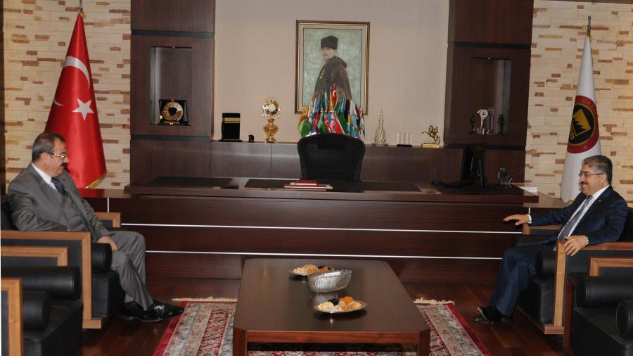 BARTIN VALİSİ ALİ ÇINAR’DAN GSO’YA NEZAKET ZİYARETİ