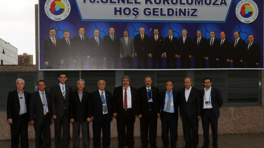 GSO DELEGELERİ TOBB GENEL KURULU’NA KATILDI