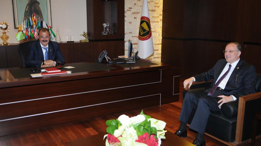 MİLLETVEKİLİ NEJAT KOÇER GSO’YU ZİYARET ETTİ