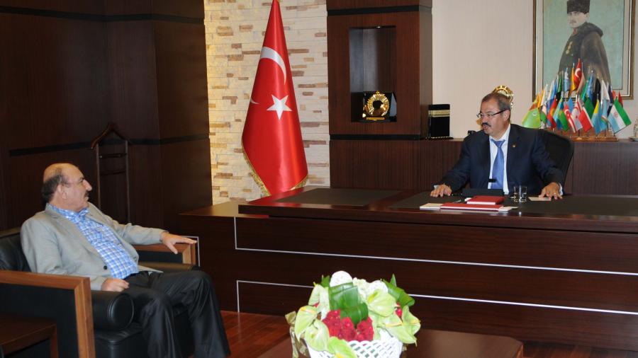 GTO ESKİ BAŞKANI MEHMET ASLAN GSO’YA ZİYARETTE BULUNDU