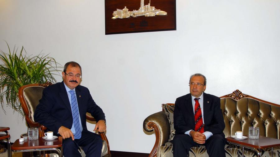 KAYMAKAM AYDIN, VEDA ZİYARETİNDE BULUNDU