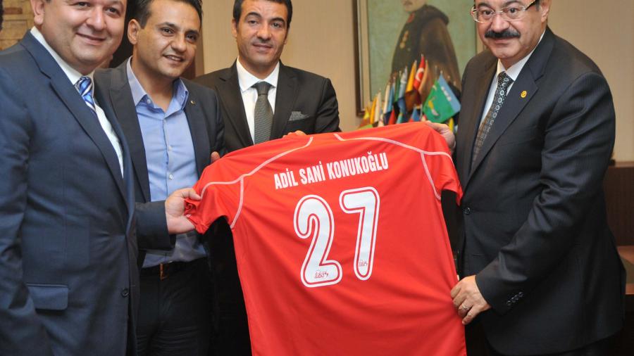 TÜRKİYE HOKEY FEDERASYONU YÖNETİMİNİN GSO ZİYARETİ