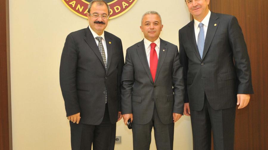 KAYMAKAM TURAN’DAN GSO’YA VEDA ZİYARETİ
