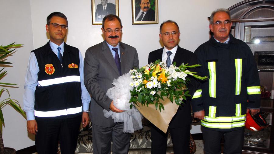 KONUKOĞLU, ‘’İTFAİYE HAFTASI’’NI KUTLADI