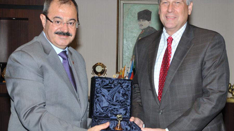 WASHINGTON HEYETİ GSO’YU ZİYARET ETTİ