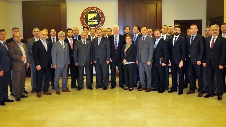 TÜMSİAD AVRUPA HEYETİNDEN GSO’YA ZİYARET