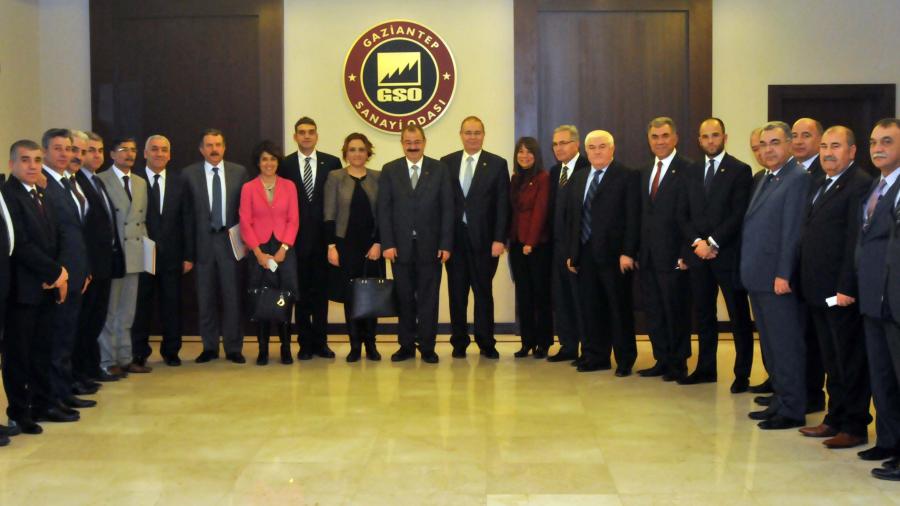 CHP HEYETİNİN ZİYARETİ