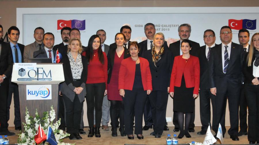 GIDA SEKTÖRÜ ÇALIŞTAYI GAZİANTEP’TE YAPILDI