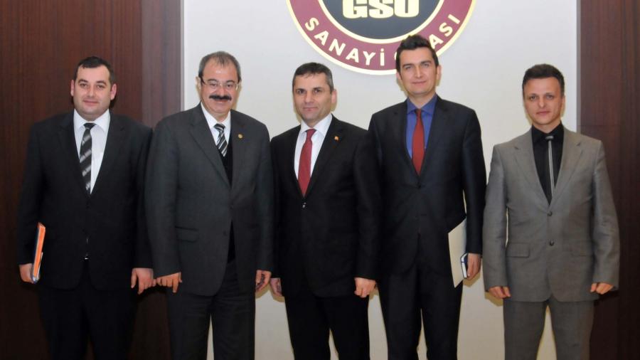ŞAHİNBEY KAYMAKAMI SELAMİ AYDIN GSO’YU ZİYARET ETTİ