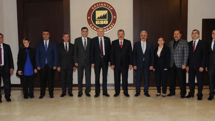 MİLLETVEKİLİ NEJAT KOÇER, GSO’YU ZİYARET ETTİ