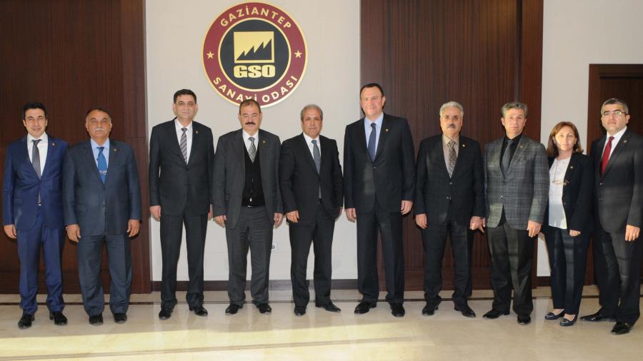 MİLLETVEKİLİ ŞAMİL TAYYAR, GSO’YU ZİYARET ETTİ