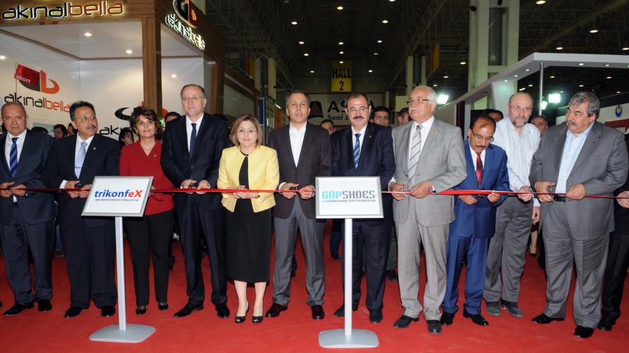 "21. GAPSHOES’’ VE ‘’3. TRİKONFEX’’ FUARLARI AÇILDI
