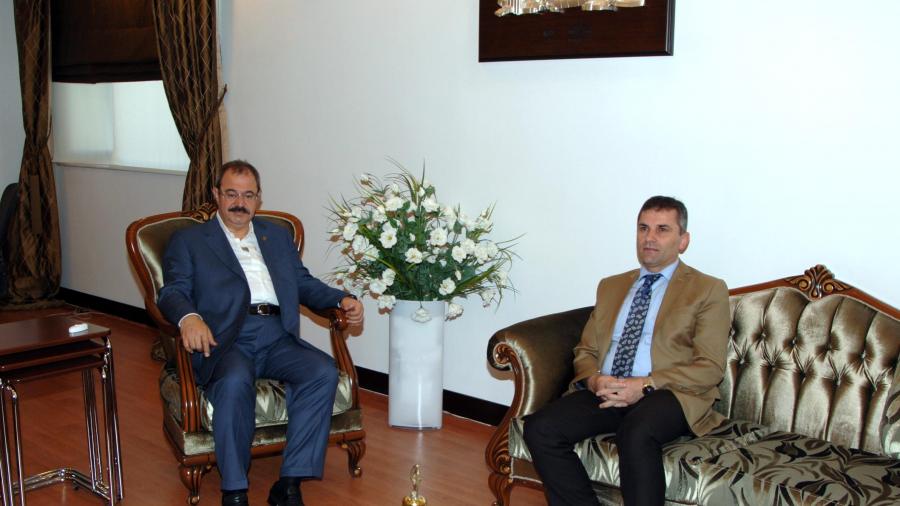 KAYMAKAM SELAMİ AYDIN’DAN GSO’YA VEDA ZİYARETİ