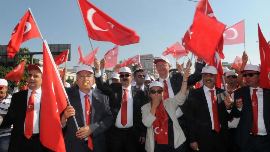 TERÖRE KARŞI BİRLİK YÜRÜYÜŞÜ