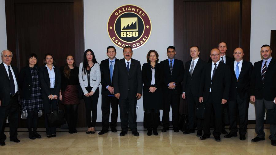 EBRD HEYETİNİN GSO ZİYARETİ