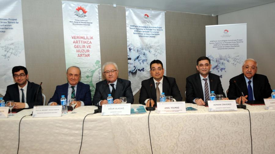 GIDA SEKTÖRÜNDE KOBİ’LERİN VERİMLİLİĞİNİN ARTIRILMASI PROJESİ İŞBİRLİĞİ PROTOKOLÜ İMZALANDI