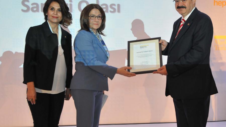 GSO, ‘’GAZİANTEP’E KATMA DEĞER KATAN MARKA’’ SEÇİLDİ