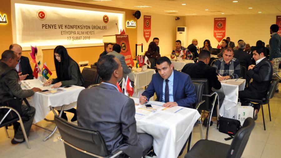 ETİYOPYA TİCARİ ALIM HEYETİ İKİLİ İŞ GÖRÜŞMELERİNE KATILDI