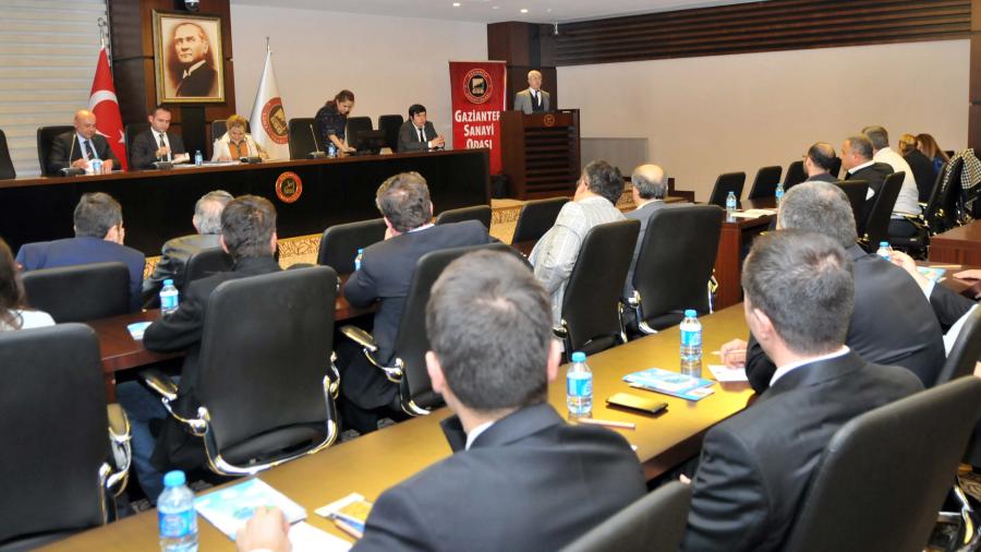 GSO’DA “SANAYİDE ENERJİ VERİMLİLİĞİNİN ARTTIRILMASI” TOPLANTISI YAPILDI