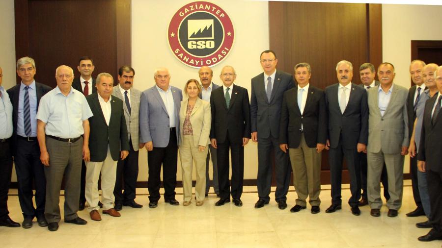 CHP GENEL BAŞKANI KILIÇDAROĞLU GSO’YU ZİYARET ETTİ