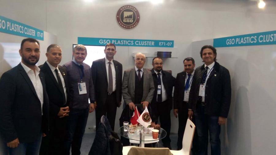 GSO UR-GE PLASTİK KÜMESİ HEYETİ ALMANYA K PLASTİK FUARI’NDA