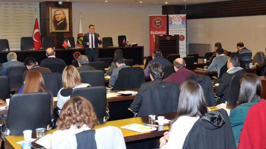 GSO’DA, “DEVLET DESTEKLERİ BİLGİLENDİRME EĞİTİMİ PROGRAMI” YAPILDI