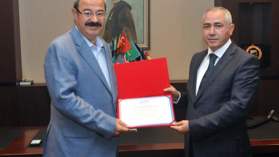 SGK’DAN GSO’YA TEŞEKKÜR BELGESİ