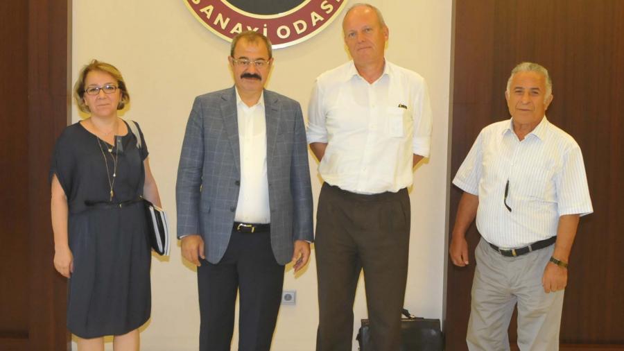 ALMANYA BÜYÜKELÇİLİĞİ MÜSTEŞARI’NDAN GSO’YA ZİYARET