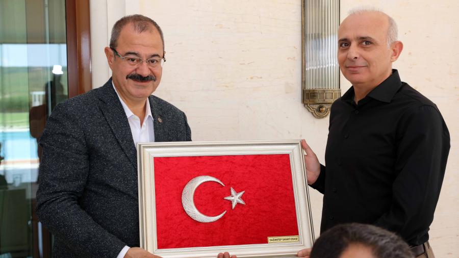 GAZİANTEP SANAYİ ODASI’NA VEDA ZİYARETİ