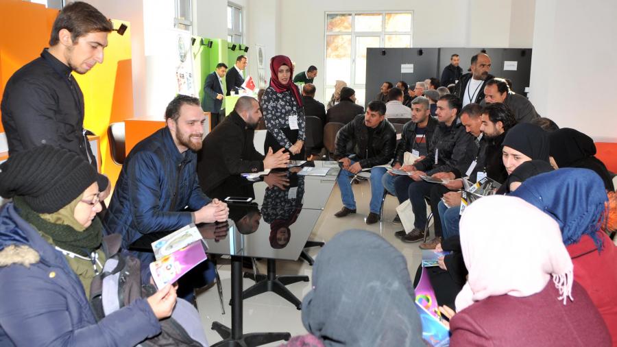 İŞVEREN VE KURSİYERLER GSO-MEM’DE FAO İSTİHDAM FUARI’NDA BULUŞTU