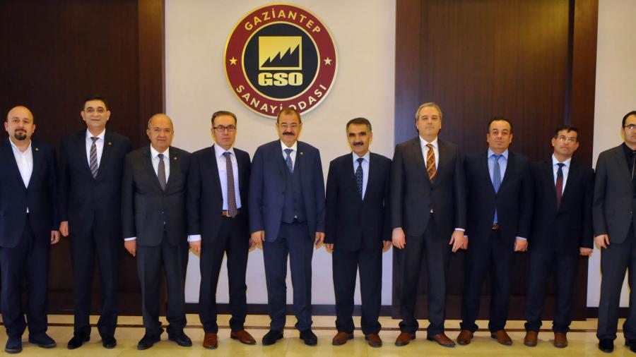 VERGİ DAİRESİ BAŞKANI HALİL TEKİN GSO’YU ZİYARET ETTİ