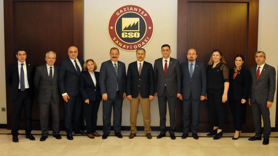 VALİ ALİ YERLİKAYA’DAN GSO’YA ZİYARET