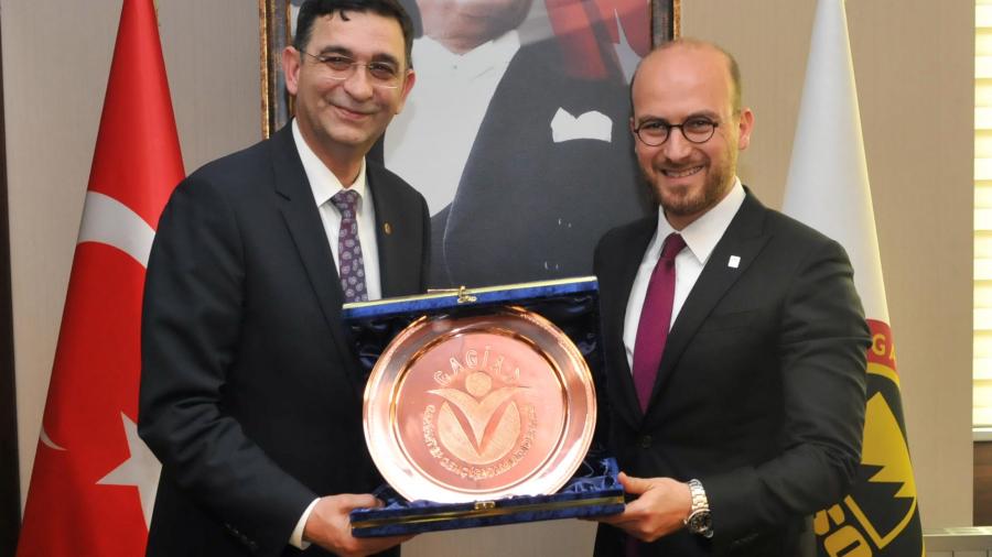 GAGİAD YÖNETİMİNDEN GSO’YA TEBRİK ZİYARETİ