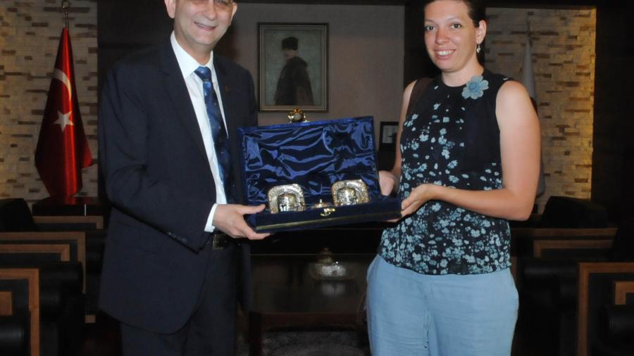 ALMAN ULUSLARARASI İŞBİRLİĞİ KURUMU YETKİLİLERİNDEN GSO’YA ZİYARET