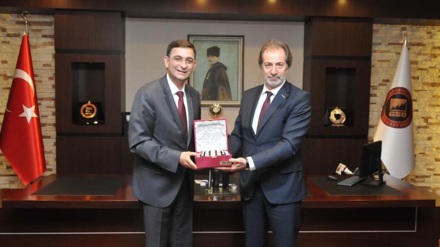 MÜSİAD YÖNETİMİ GSO’YU ZİYARET ETTİ
