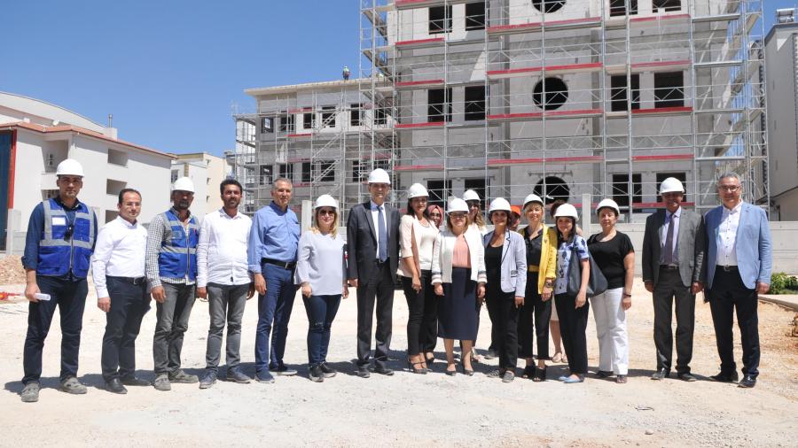 KADIN GİRİŞİMCİ DESTEK MERKEZİ İNŞAAT ÇALIŞMALARI DEVAM EDİYOR