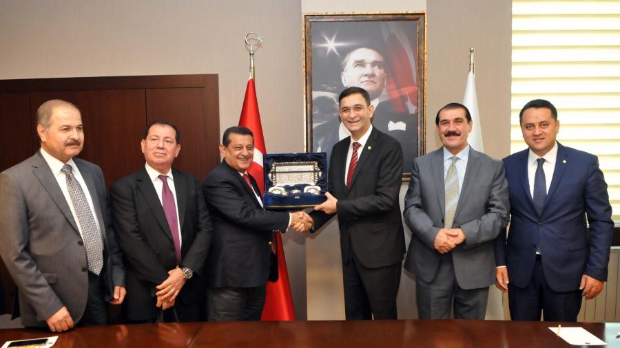 IRAK HEYETİNDEN GSO’YA ZİYARET