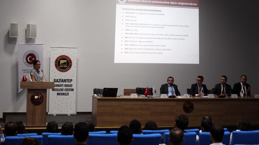 GSO-MEM’DE “DIŞ TİCARET BİLGİLENDİRME SEMİNERİ” DÜZENLENDİ
