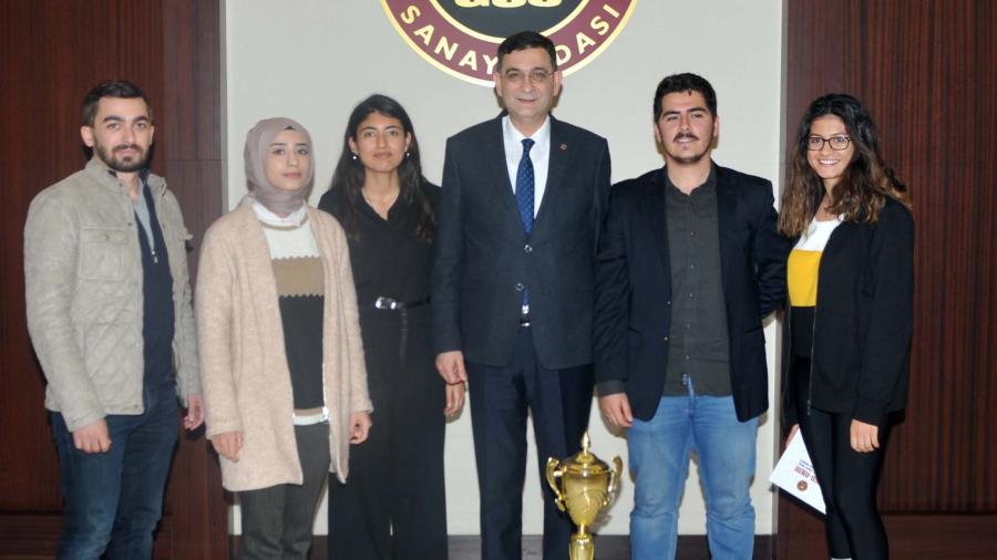 ÜNVERDİ:“ÜNİVERSİTE ÖĞRENCİLERİMİZİN ÇALIŞMALARINA ODA OLARAK HER ZAMAN DESTEK VERMEYE HAZIRIZ”