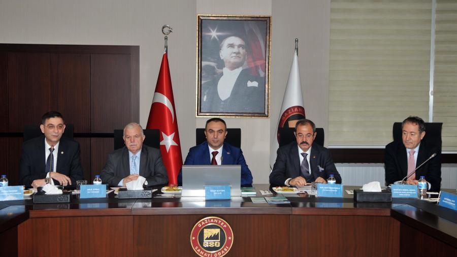 POLATELİ-ŞAHİNBEY OSB DURUM DEĞERLENDİRME TOPLANTISI YAPILDI