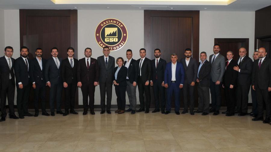 TOBB GAZİANTEP GENÇ GİRİŞİMCİLER KURULU’NDAN GSO’YA ZİYARET