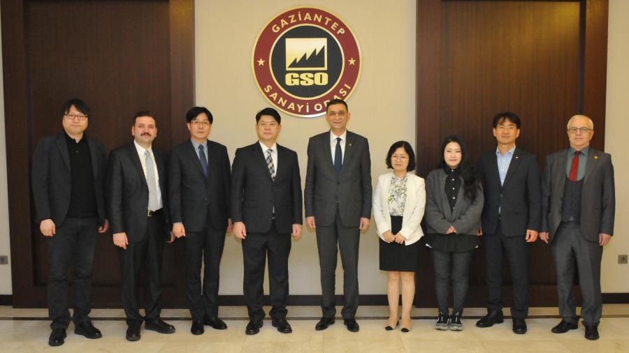 GÜNEY KORE HEYETİNDEN GSO’YA ZİYARET