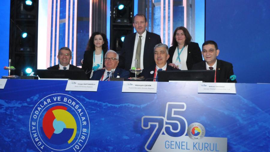 GSO YÖNETİM KURULU BAŞKANI ADNAN ÜNVERDİ, TOBB 75. GENEL KURULU’NDA DİVAN HEYETİNDE GÖREV ALDI