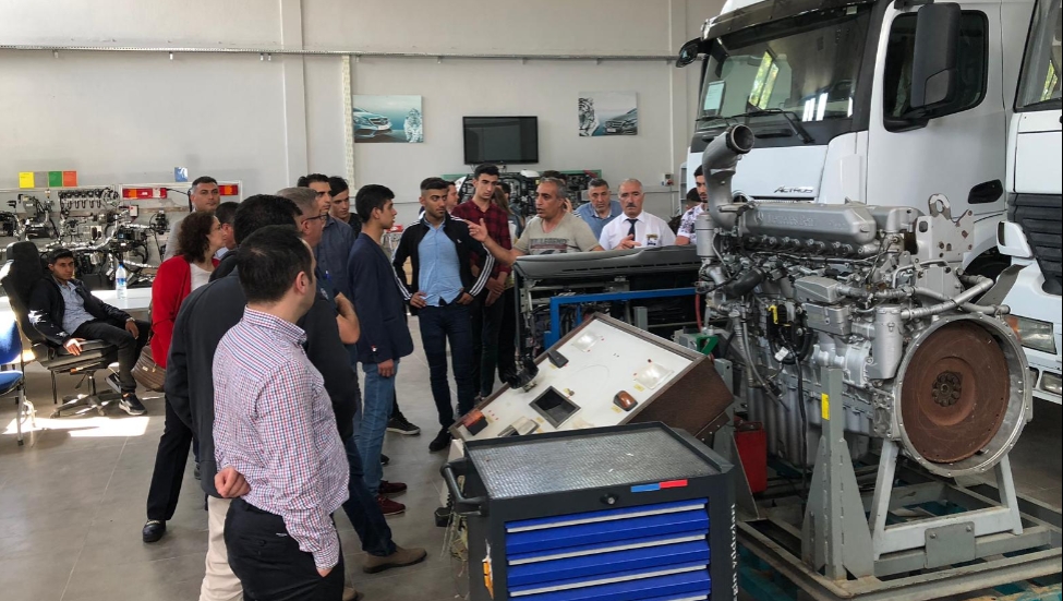 GASİMEP ÖĞRENCİLERİNDEN TEKNİK İNCELEME GEZİSİ