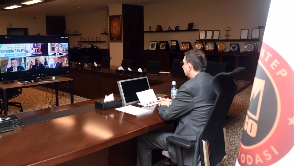 “SAVUNMA SANAYİ” KONULU PANEL VİDEO KONFERANS YÖNTEMİ İLE YAPILDI