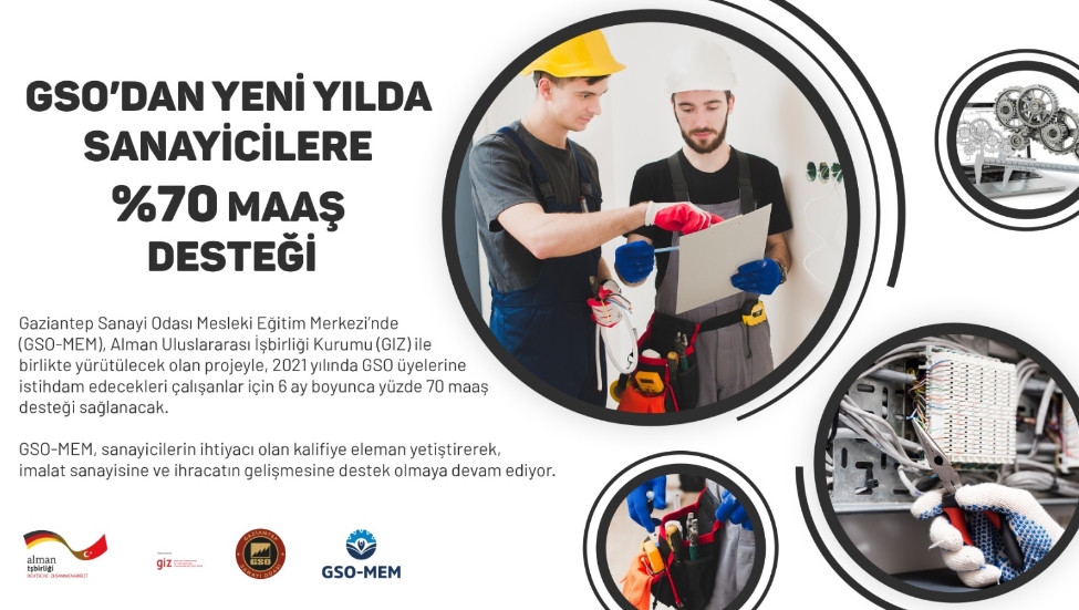 GSO’DAN YENİ İSTİHDAMDA BULUNACAK SANAYİCİLERE YÜZDE 70 MAAŞ DESTEĞİ