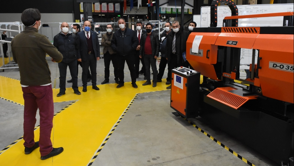 MMO GAZİANTEP ŞUBESİ'NDEN MODEL FABRİKA’YA TEKNİK GEZİ